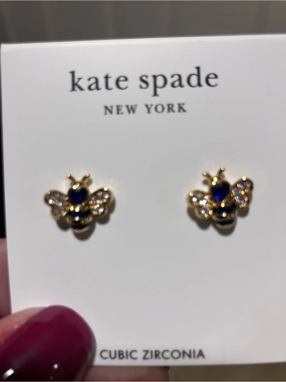 Kate Spade “Garden Friends” Bee Studs